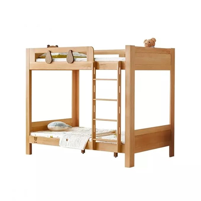 Wudniture Furniture Solid Sheesham Wood Bunk Bed for Kids