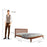 Wudniture Solid Sheesham Wooden King Size Bed