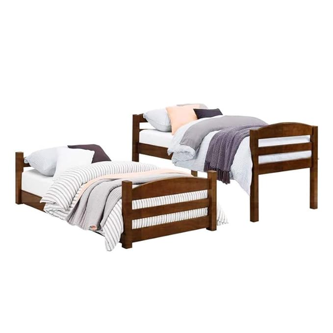 Wudniture Furniture Solid Sheesham Wood Bunk Bed