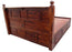 Wudniture Solid Sheesham Wooden Armania Queen Size Double Bed