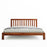 Wudniture Solid Sheesham Wooden King Size Bed