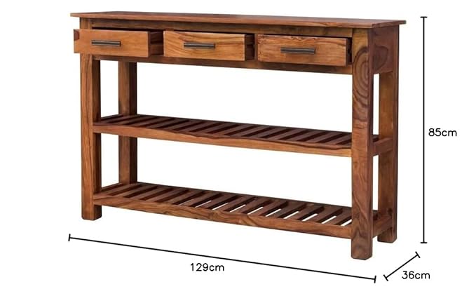 Wudniture Wooden Console Table