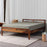 Wudniture Furniture Solid Sheesham Wood Queen Bed
