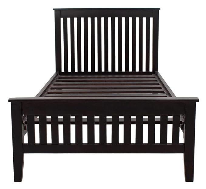 Wudniture Solid Sheesham Wood Single Bed