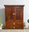 Wudniture Solid Sheesham Wood Handcrafted Pooja Mandir