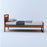 Wudniture Solid Sheesham Wood Single Bed
