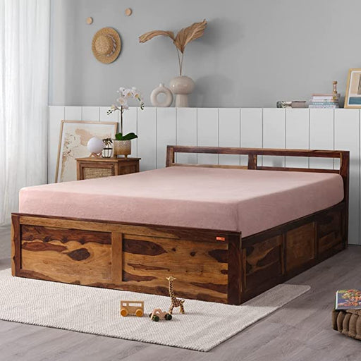 Wudniture Sheesham Wood Bed