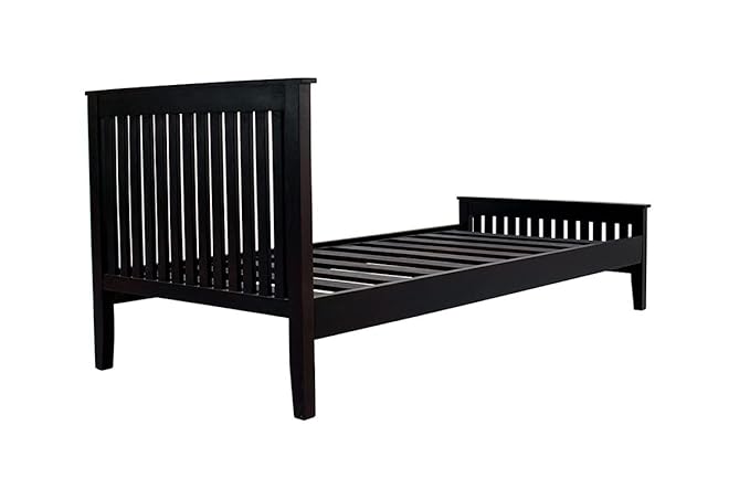 Wudniture Solid Sheesham Wood Single Bed