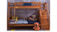 Wudniture Solid Sheesham Wood Multifunctional Bunk Bed