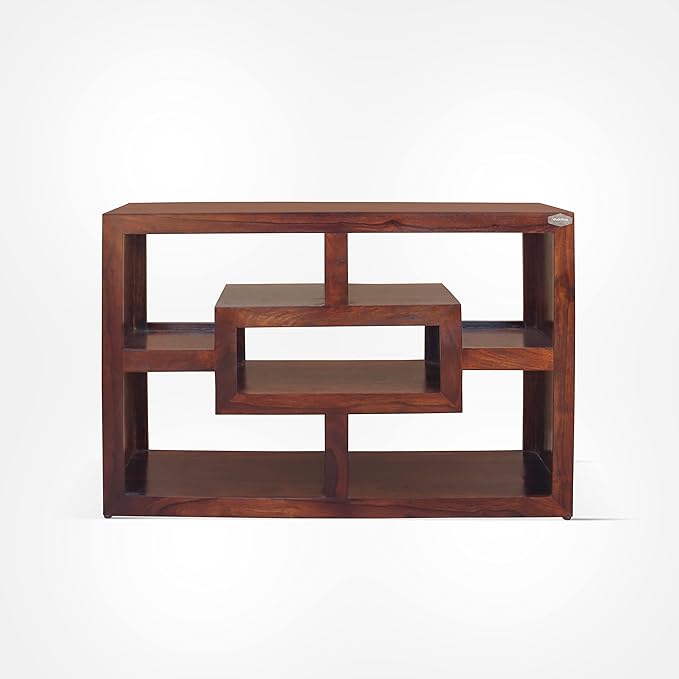 Wudniture Sheesham Wooden Bookcase Shelves