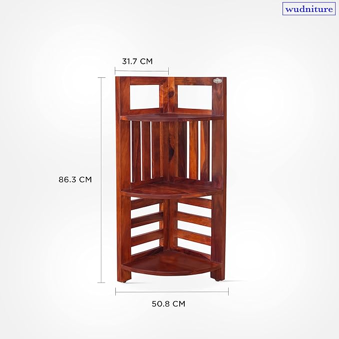Wudniture Corner Book Shelf