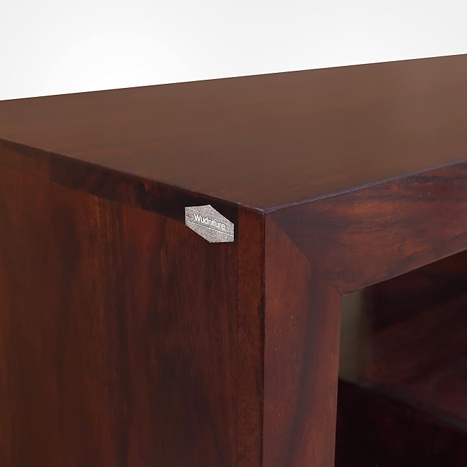 Wudniture Sheesham Wooden Bookcase Shelves