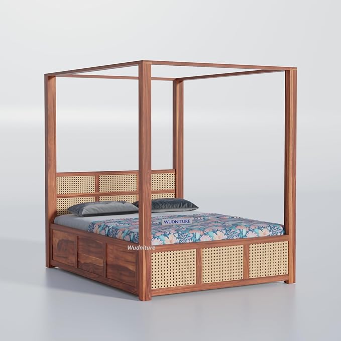 Wudniture Queen Size sheesham Bed
