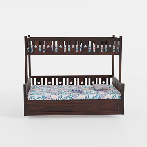 Wudniture Solid Sheesham Wood Bunk Bed