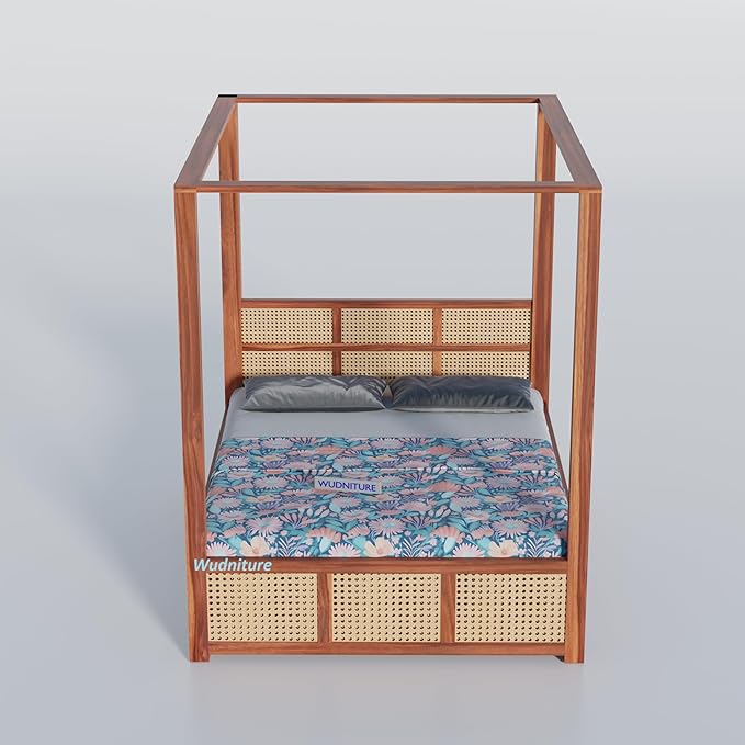 Wudniture Queen Size sheesham Bed