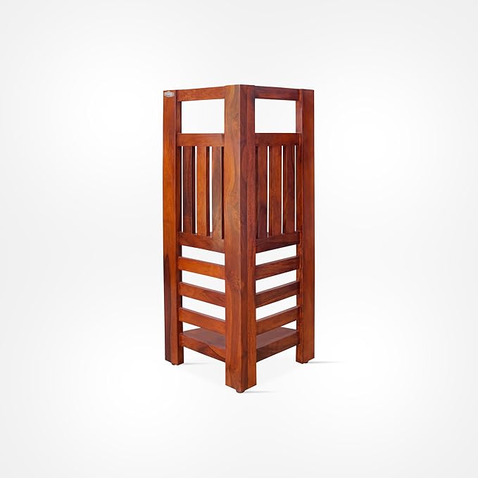 Wudniture Sheesham Wood Open Bookcases Shelf