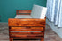 Wudniture Sheesham Wood 3 Seater Sofa